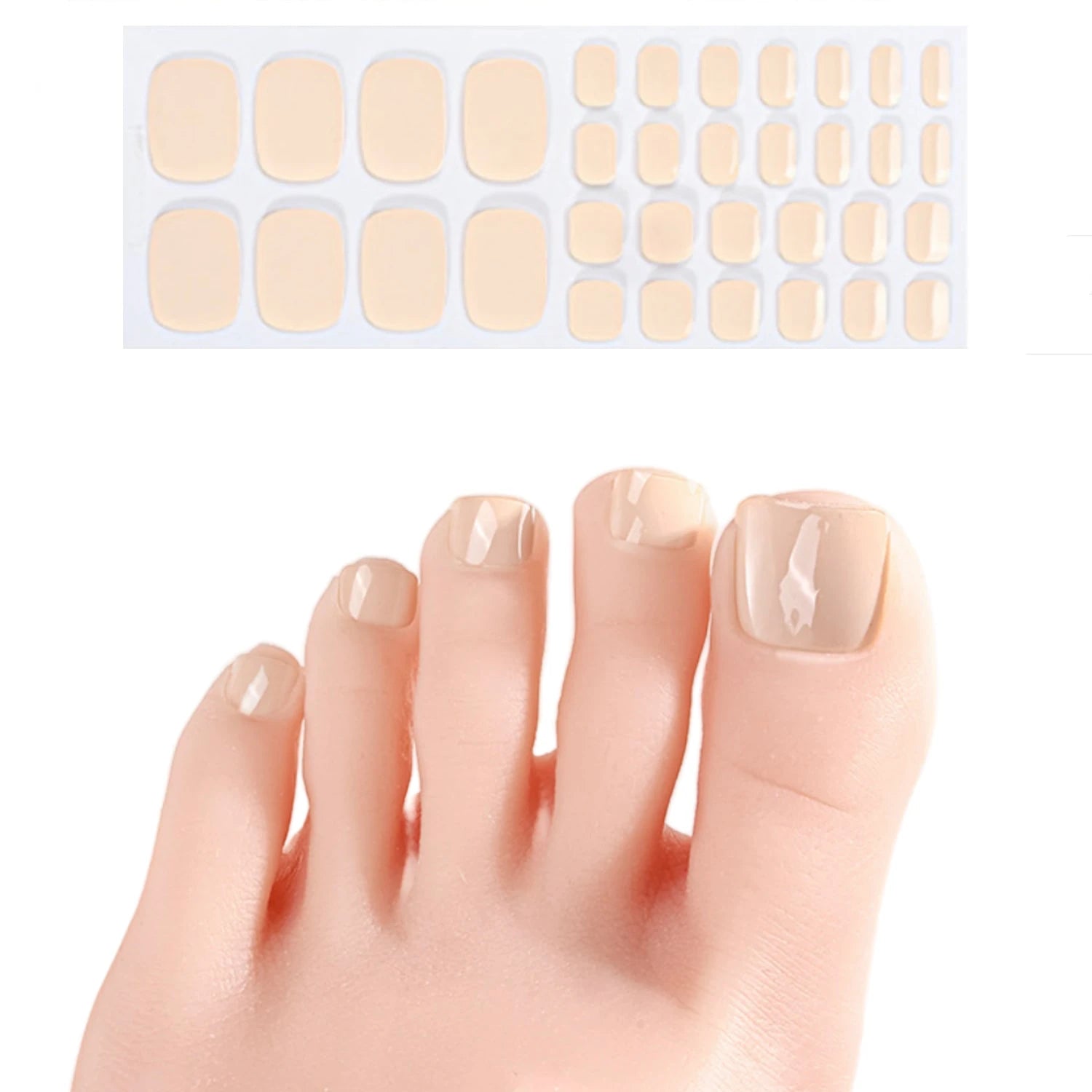 Sand 34 Strip No Cure Pedi Wrap