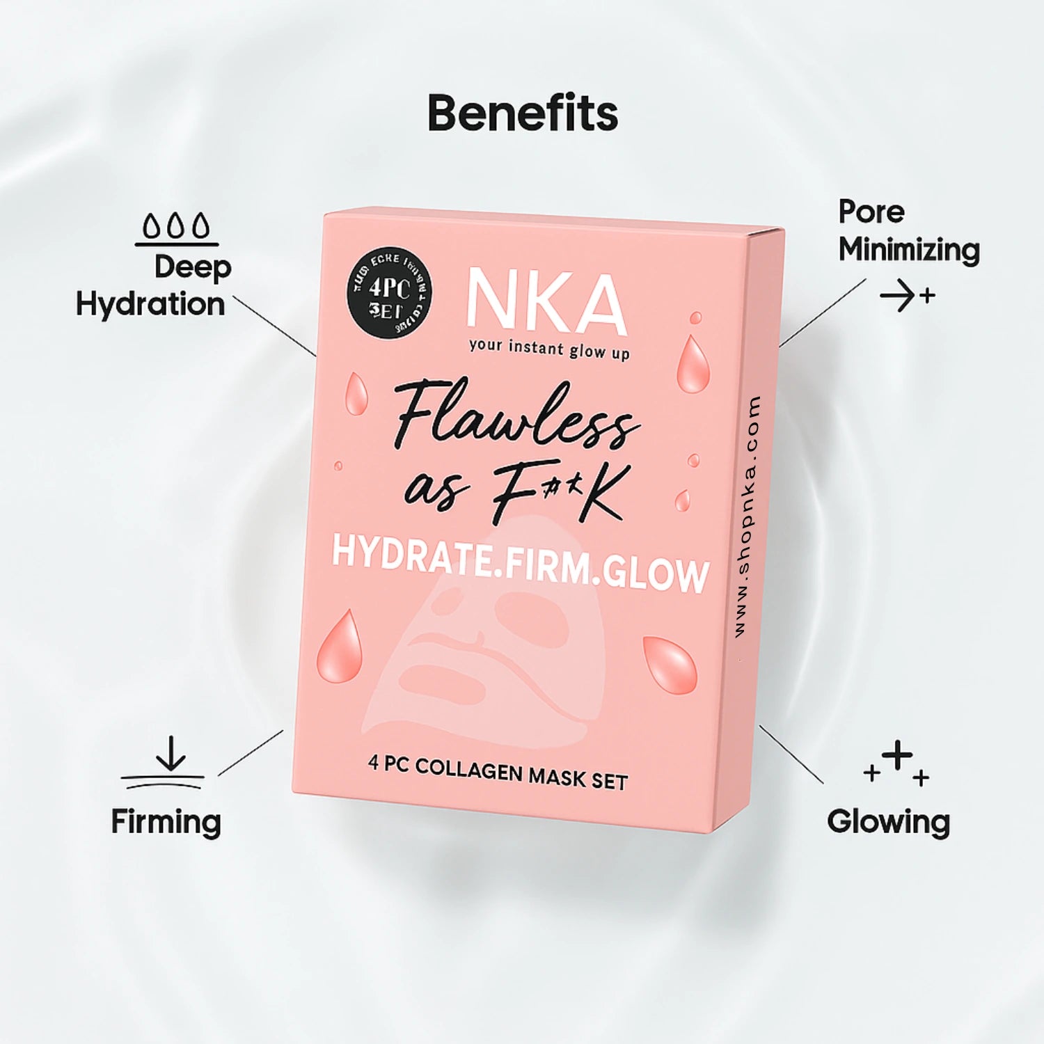Flawless as F**K Bio-Collagen Face Mask Set