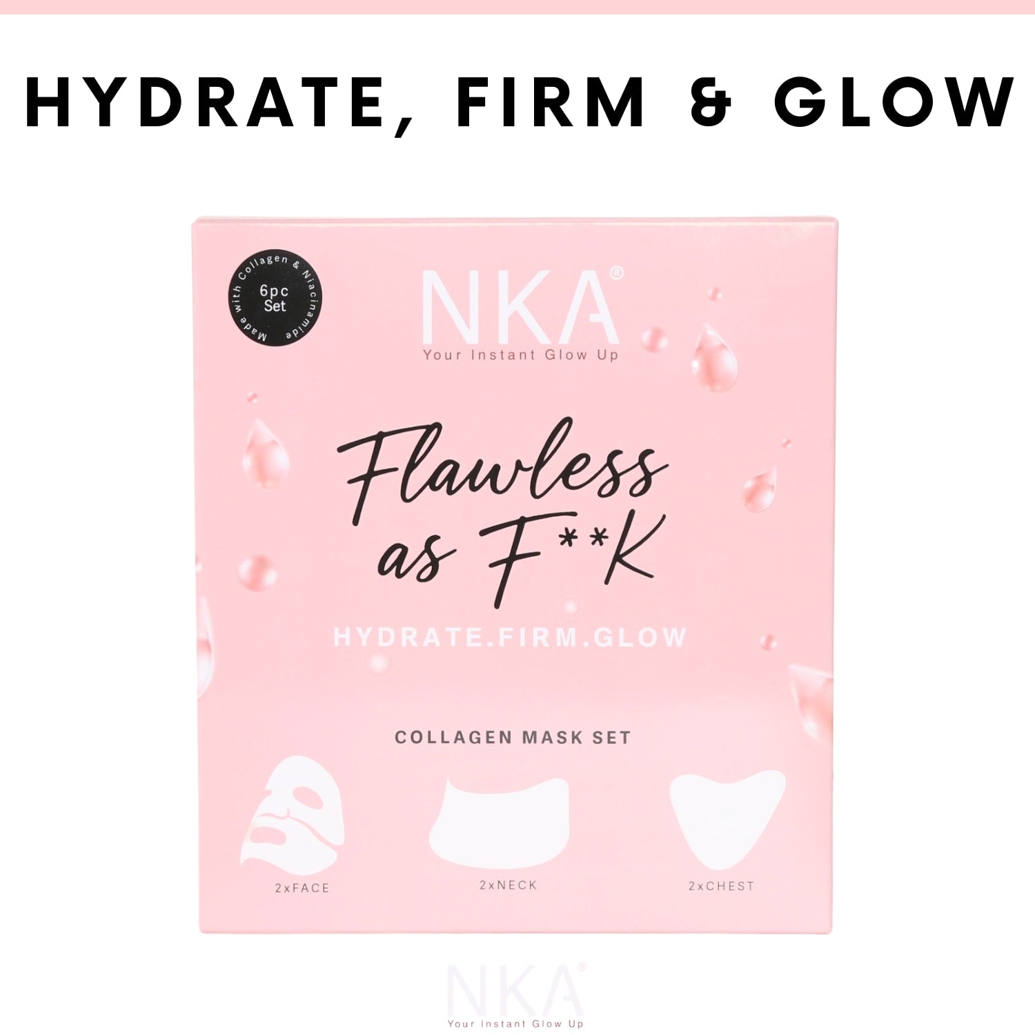 Flawless as F**K Bio-Collagen Mask Set