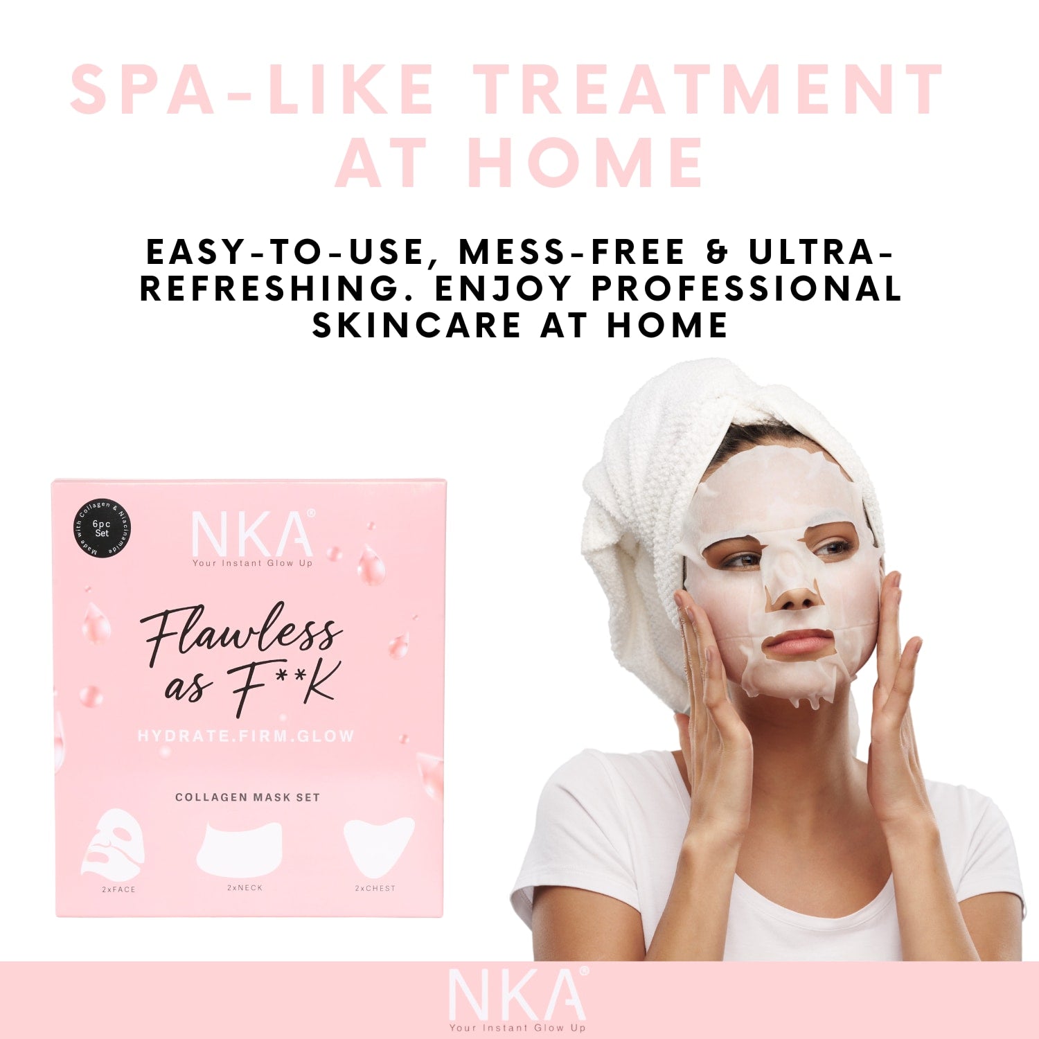 Flawless as F**K Bio-Collagen Mask Set