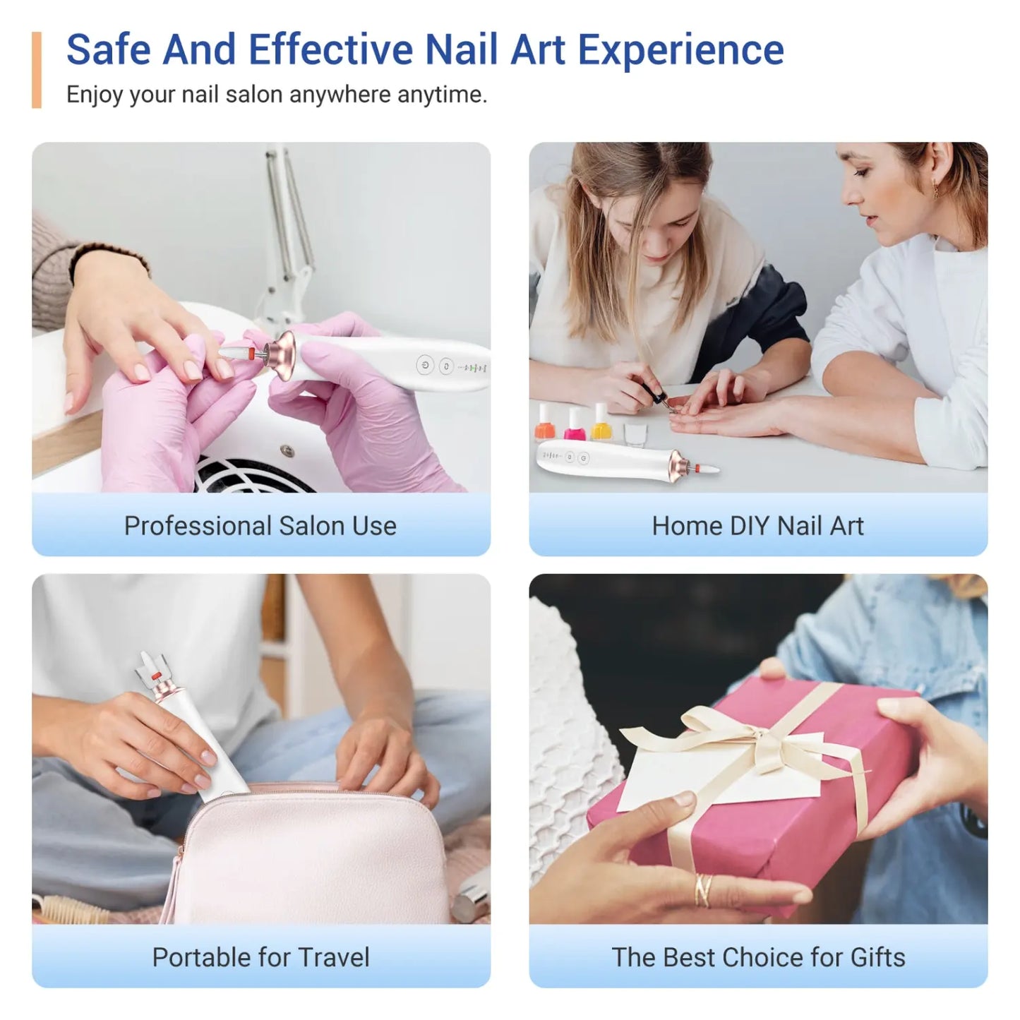 Professional Portable Electric Nail Drill