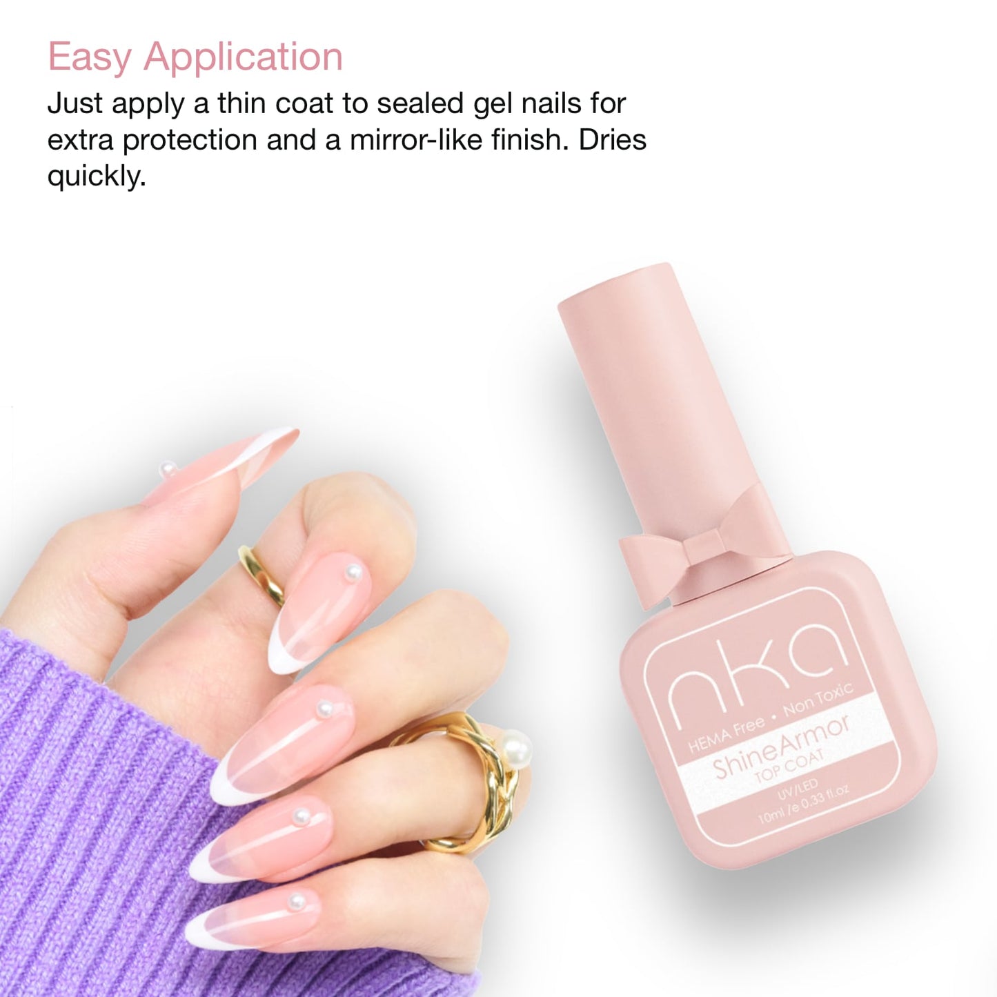 ShineArmor Hema Free UV LED Gel Top Coat