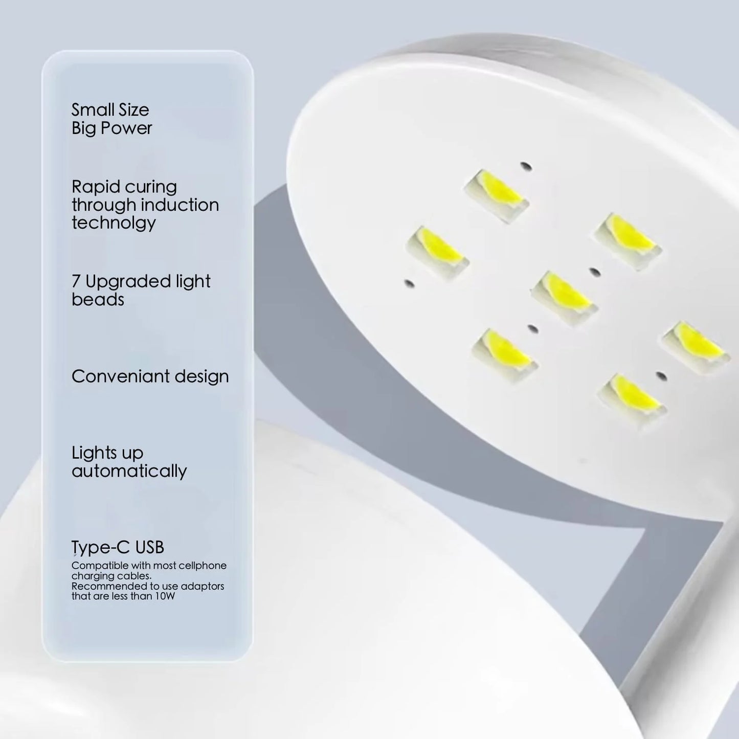 Mini Sensor Auto UV/LED Lamp
