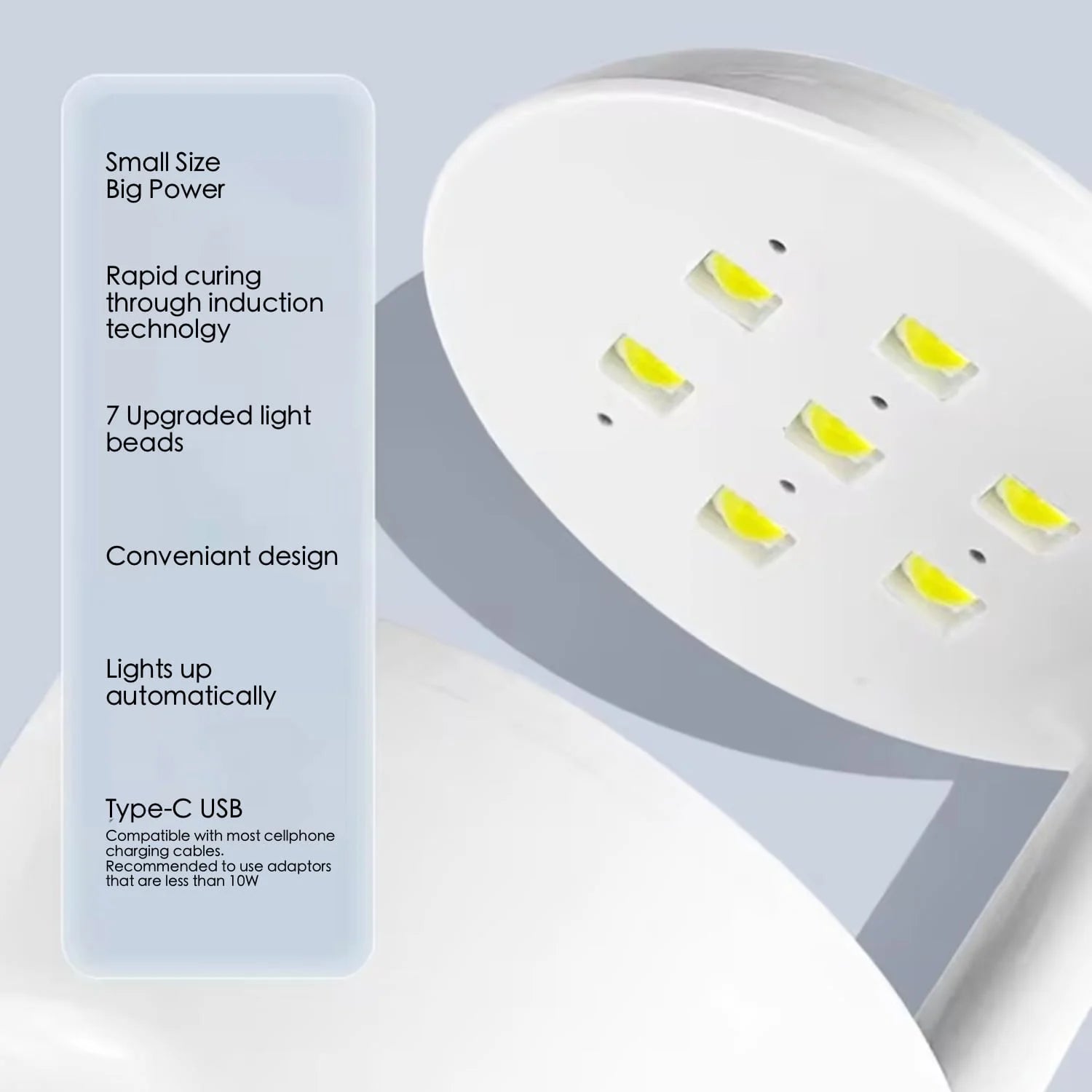 Mini Sensor Auto UV/LED Lamp